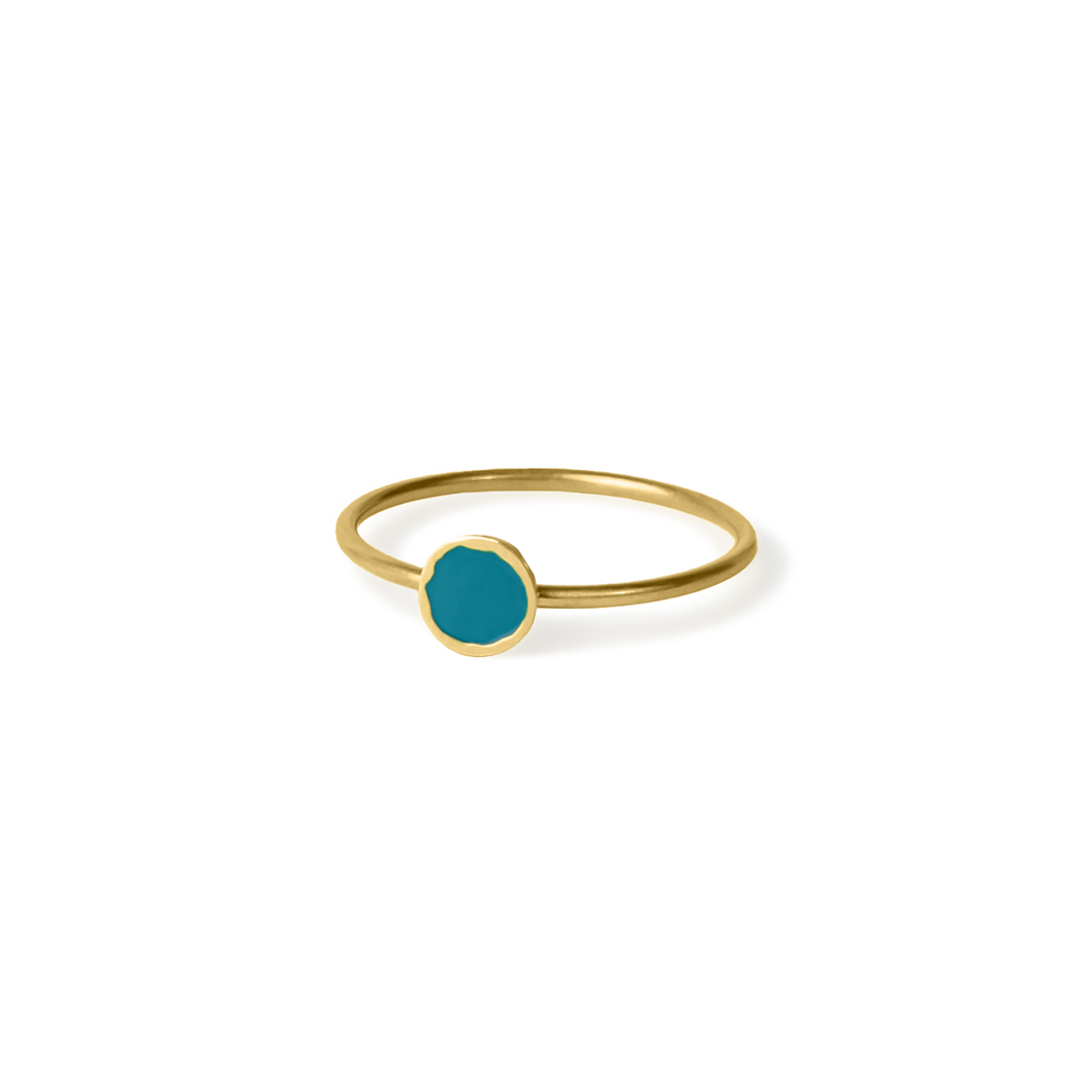 Anello Punto - turchese - immagine 2
