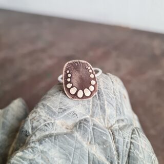 Anello Suiseki - Pond - misura 10 ITA